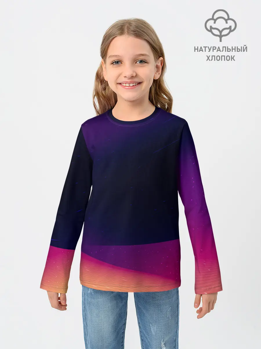 Детский лонгслив / ABSTRACT