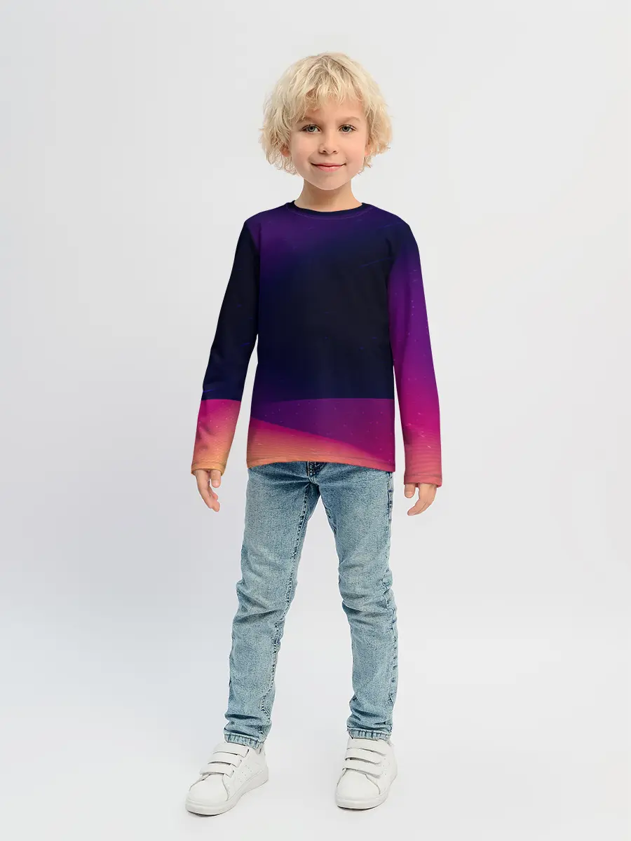 Детский лонгслив / ABSTRACT