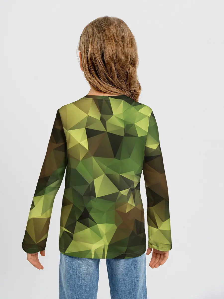 Детский лонгслив / МИЛИТАРИ