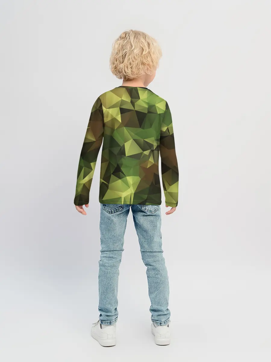 Детский лонгслив / МИЛИТАРИ