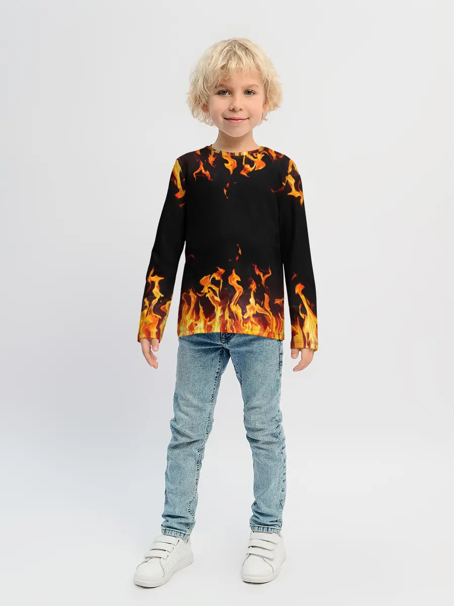 Детский лонгслив / FIRE | ОГОНЬ