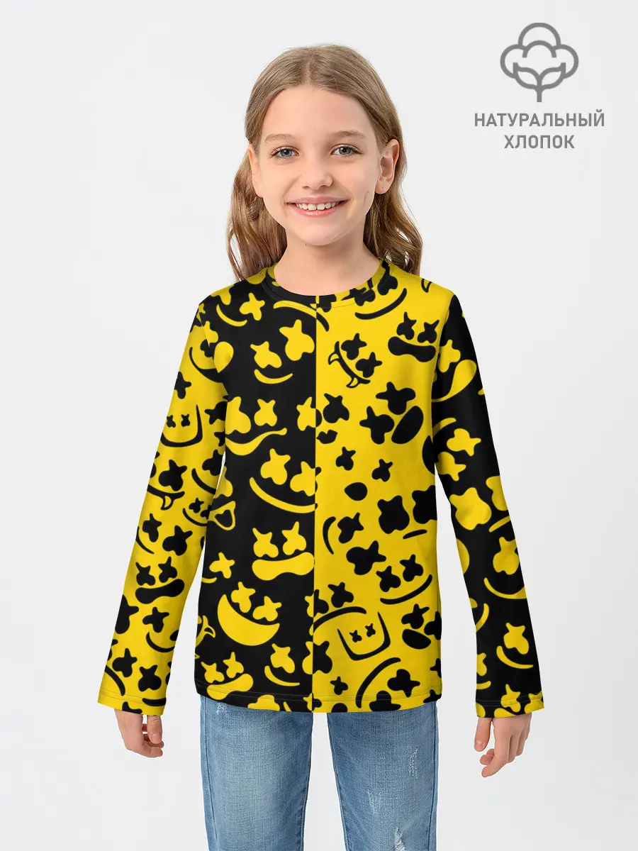 Детский лонгслив / FORTNITE x MARSHMELLO