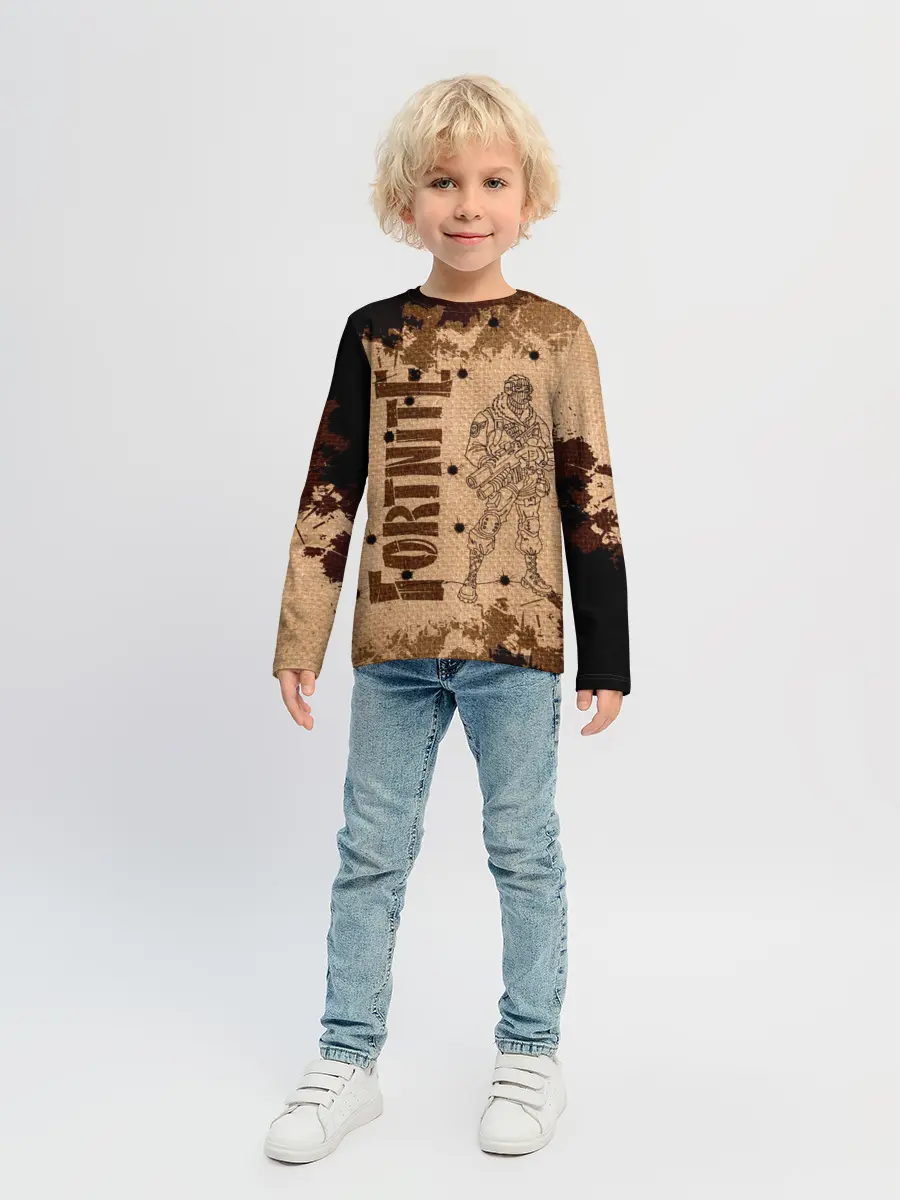 Детский лонгслив / Fortnite