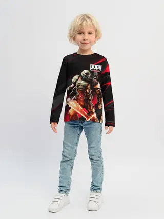 Детский лонгслив / Doom | Eternal
