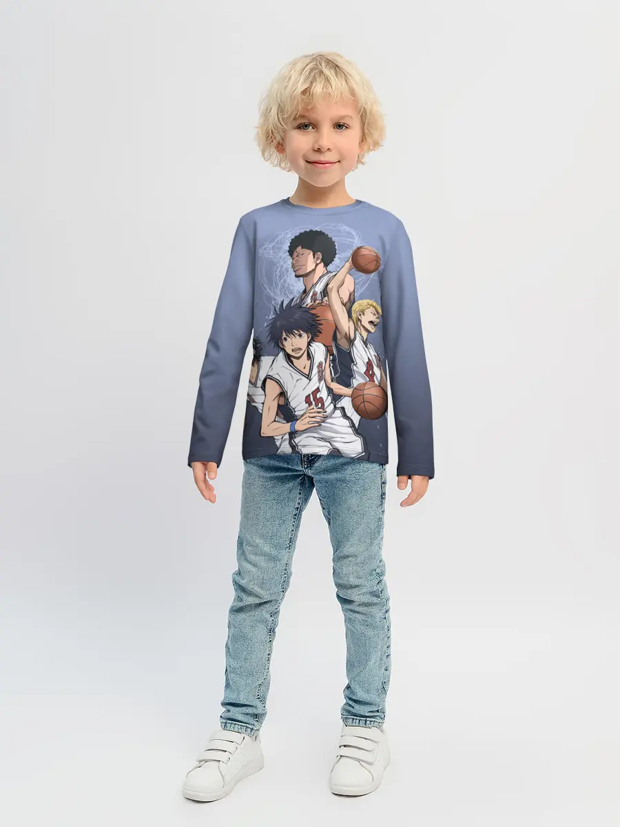 Детский лонгслив / команда мечты