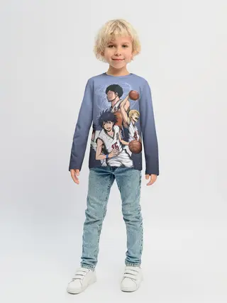 Детский лонгслив / команда мечты