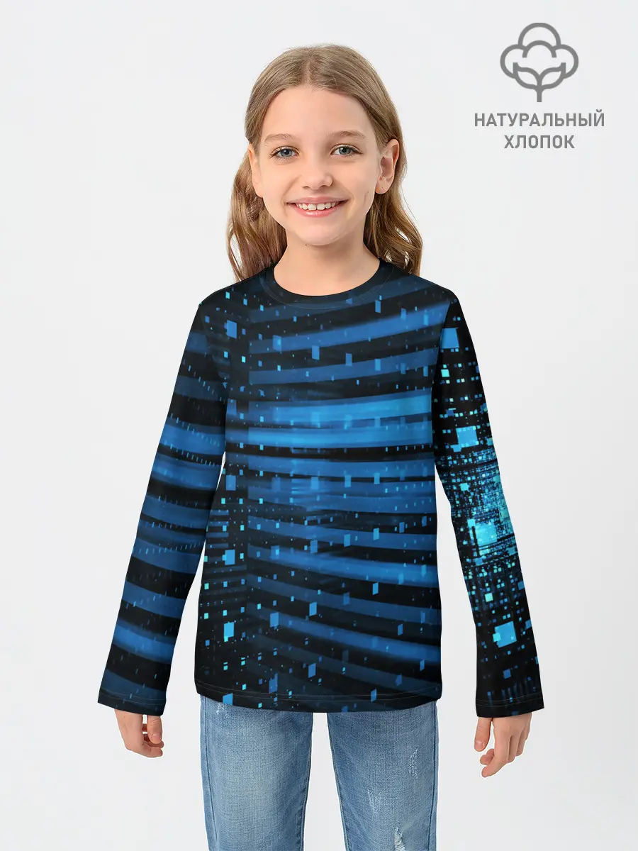 Детский лонгслив / ABSTRACT