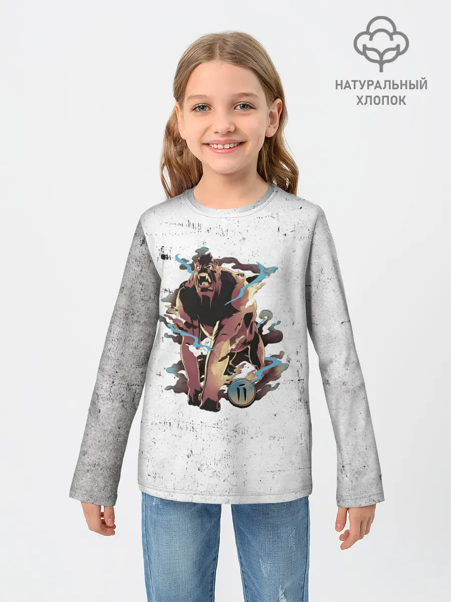 Детский лонгслив / Гнев смертных грехов
