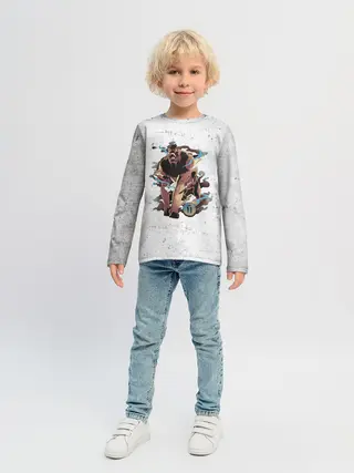 Детский лонгслив / Гнев смертных грехов