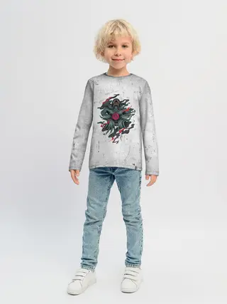 Детский лонгслив / Гнев смертных грехов