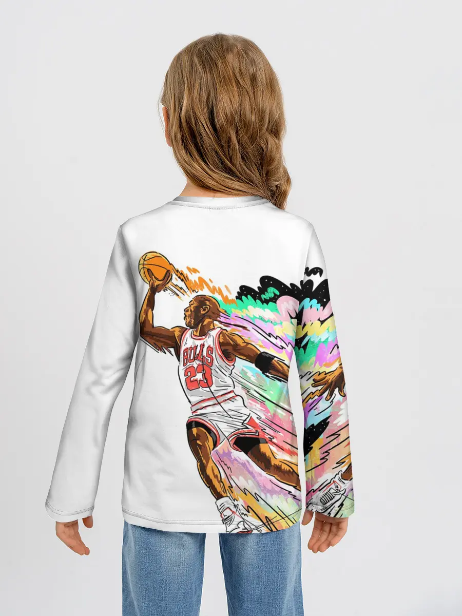 Детский лонгслив / МАЙКЛ ДЖОРДАН