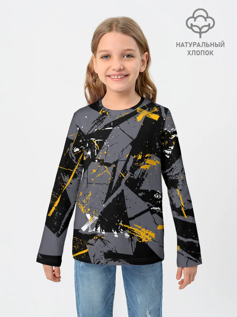 Детский лонгслив / Спортивный стиль