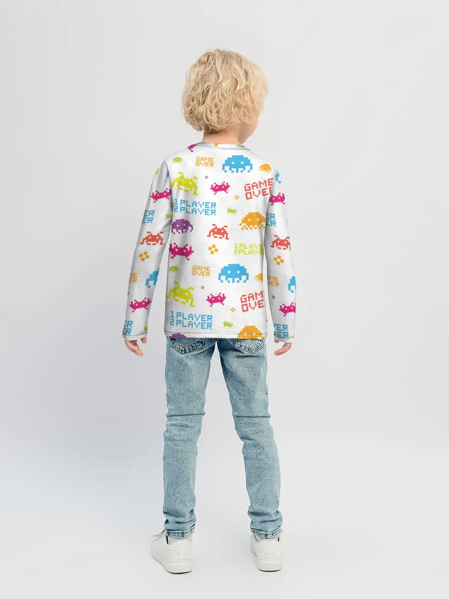 Детский лонгслив / Players