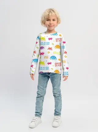 Детский лонгслив / Players