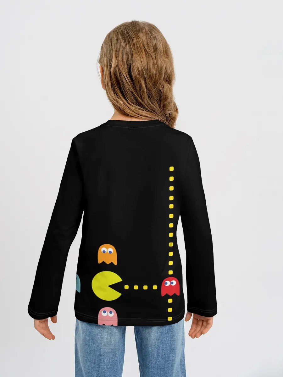 Детский лонгслив / Pac-man