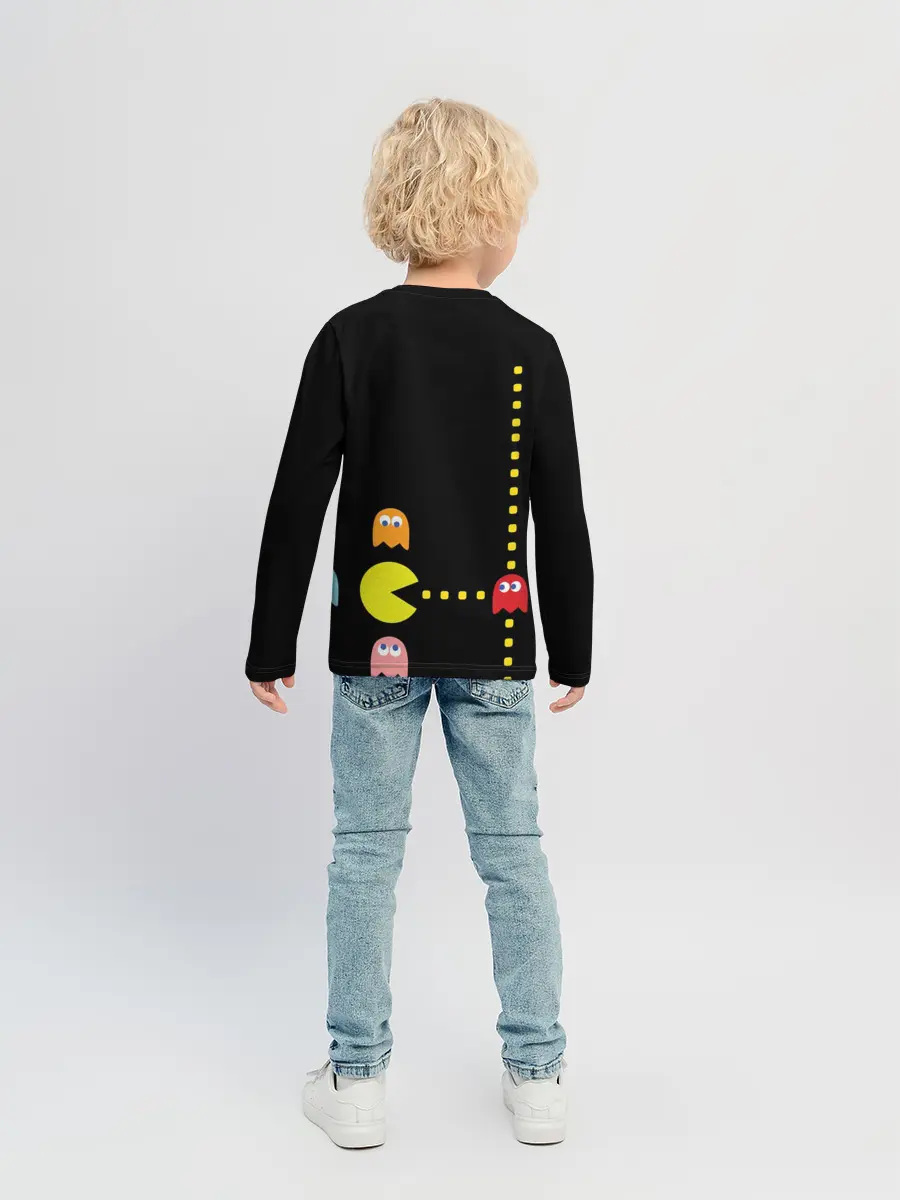 Детский лонгслив / Pac-man