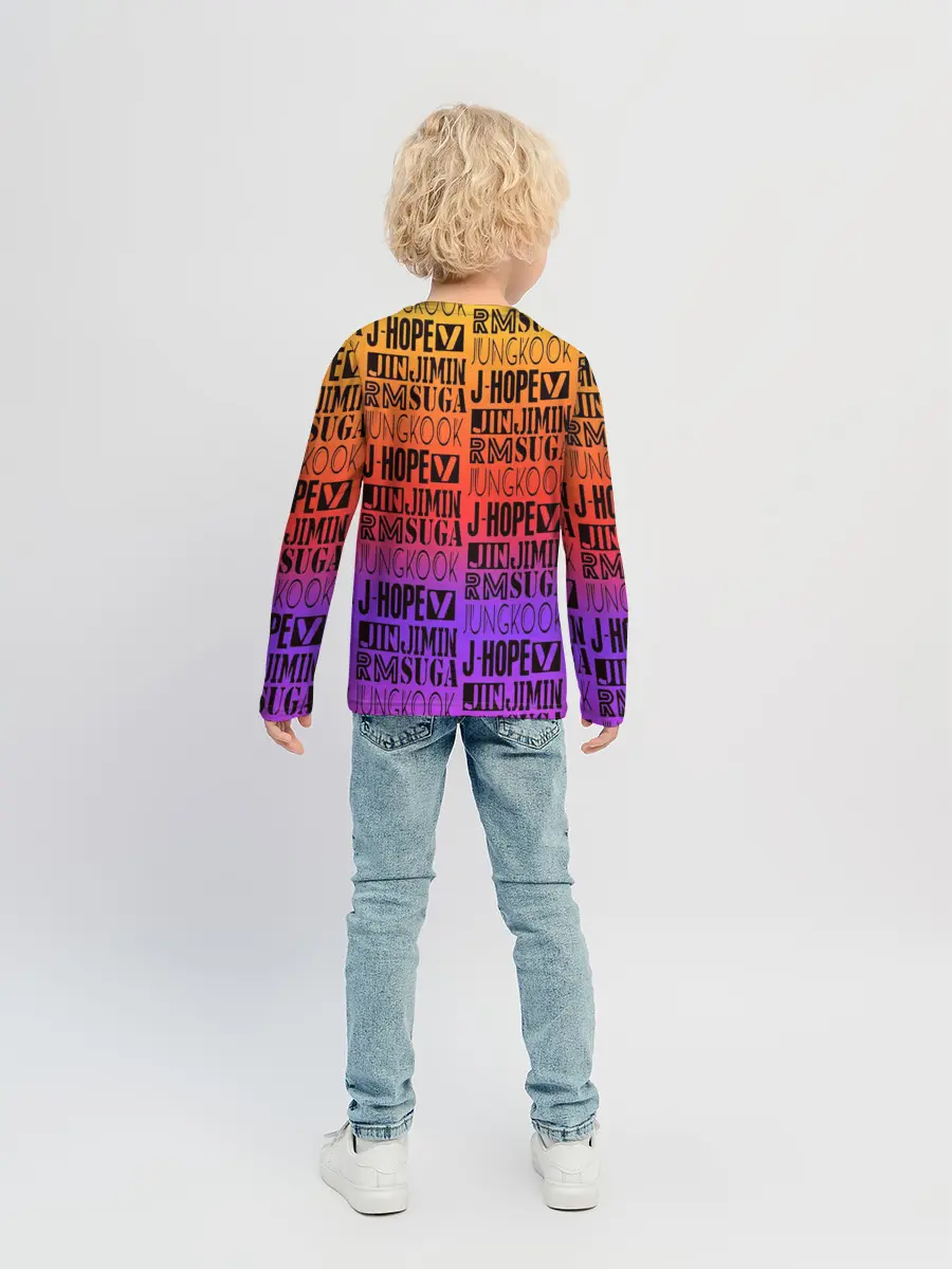 Детский лонгслив / BTS