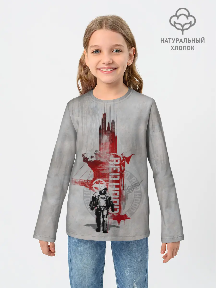 Детский лонгслив / Red Hood