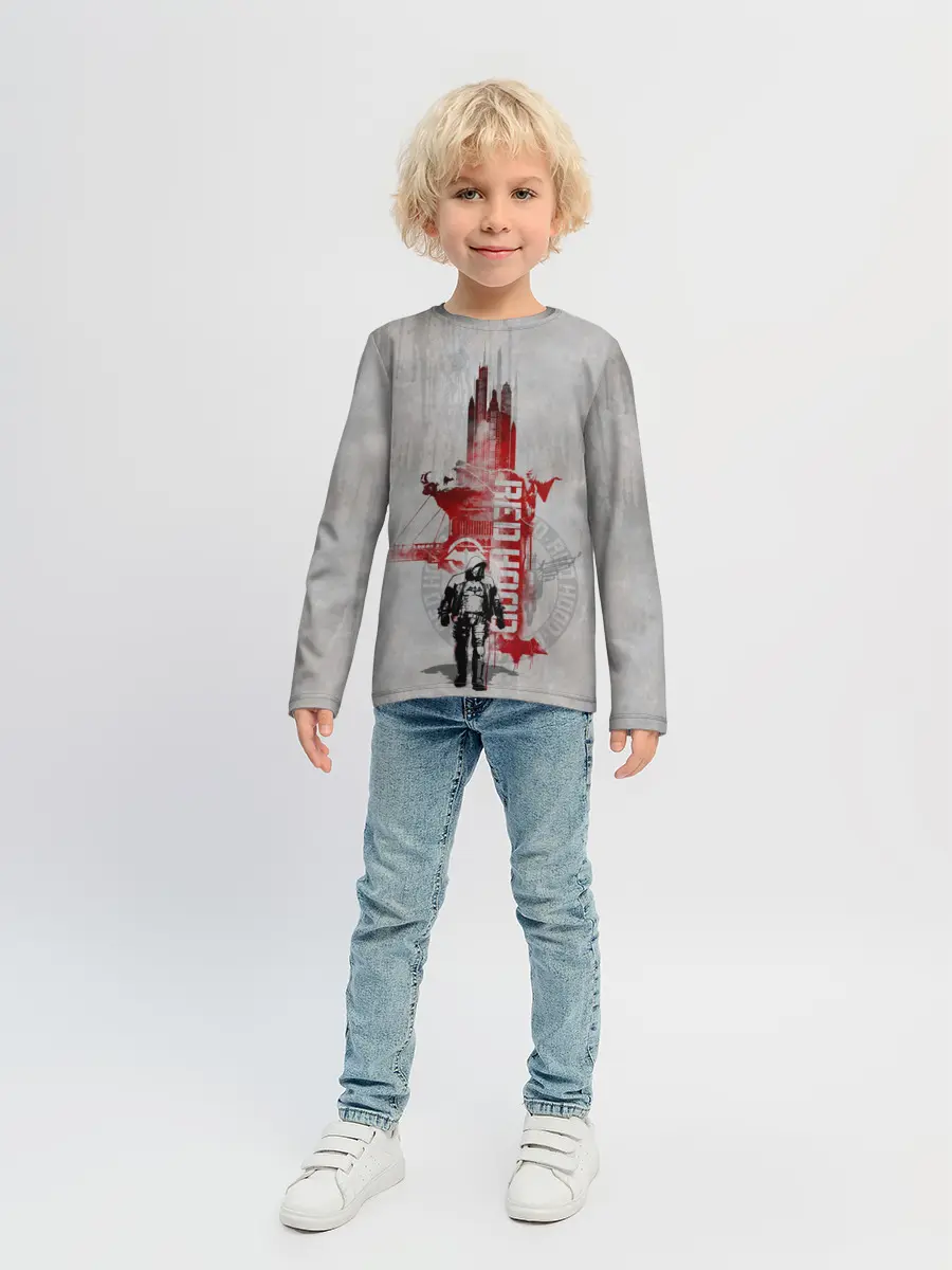 Детский лонгслив / Red Hood