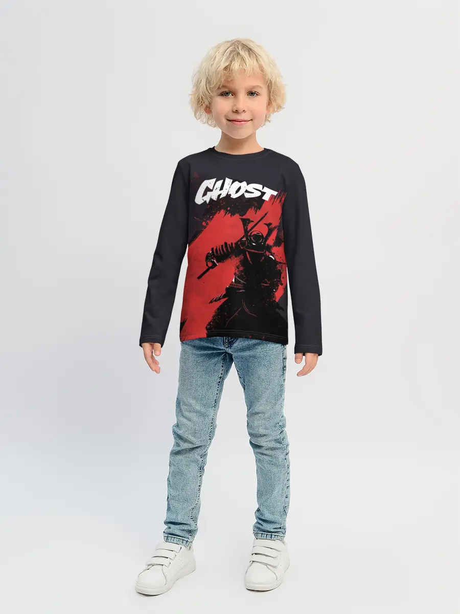Детский лонгслив / Ghost
