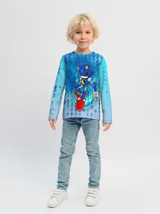 Детский лонгслив / Metal Sonic