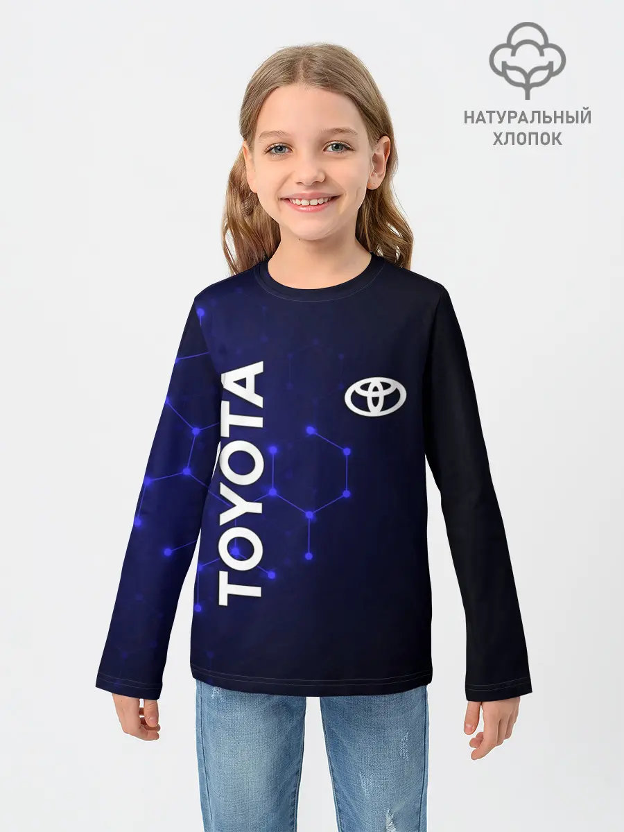 Детский лонгслив / TOYOTA