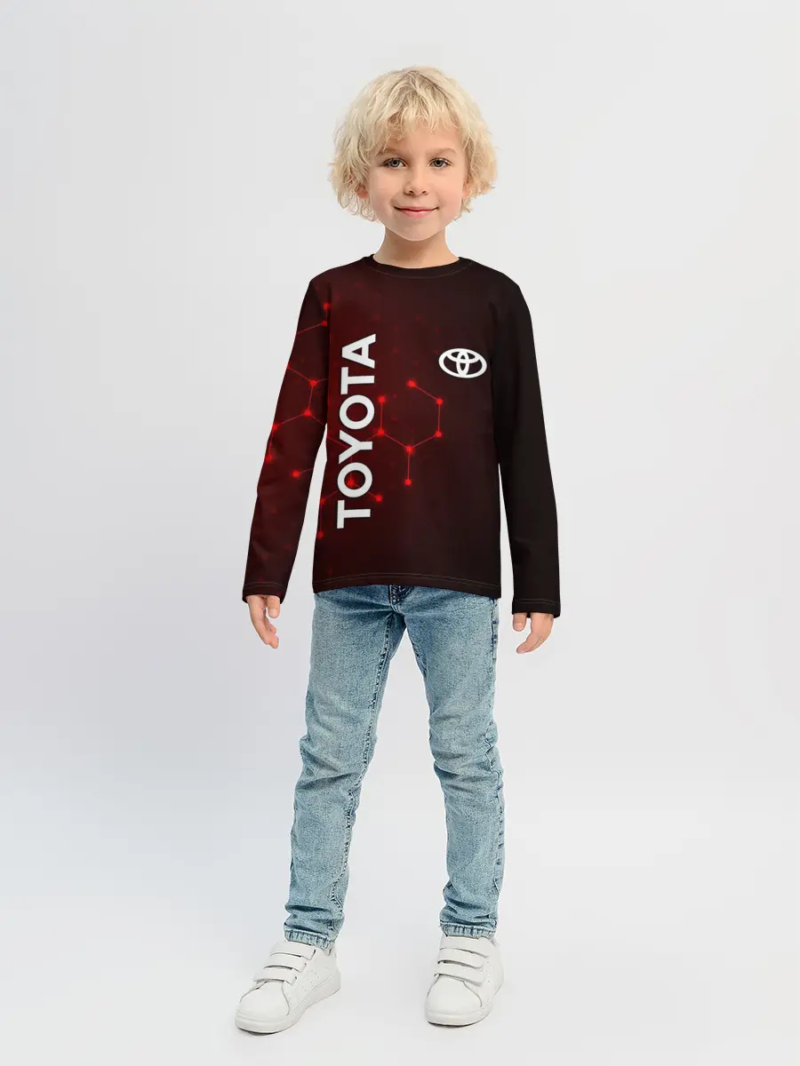 Детский лонгслив / TOYOTA