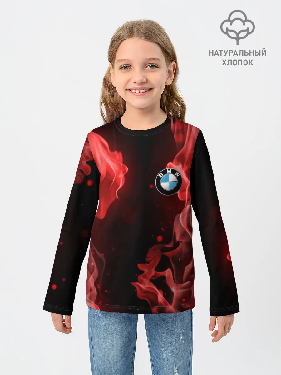 Детский лонгслив / BMW