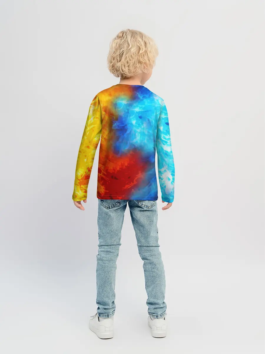 Детский лонгслив / Sans | Огни