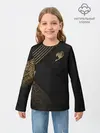Детский лонгслив / Хвост Феи геометрия
