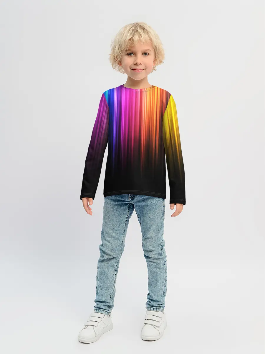 Детский лонгслив / НЕОНОВЫЙ ЦВЕТ
