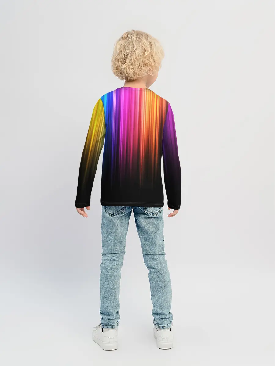 Детский лонгслив / НЕОНОВЫЙ ЦВЕТ