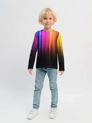 Детский лонгслив / НЕОНОВЫЙ ЦВЕТ