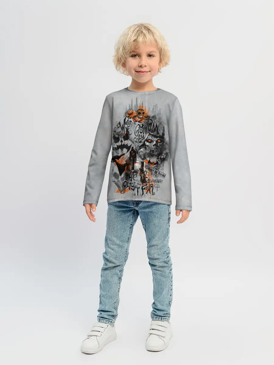 Детский лонгслив / City Of Fear