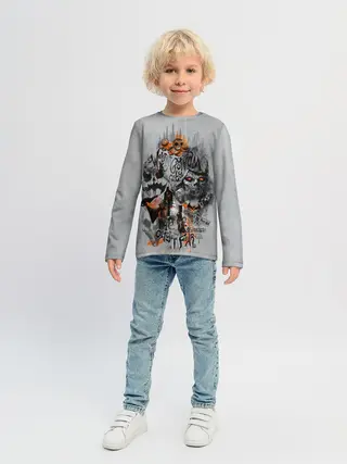 Детский лонгслив / City Of Fear