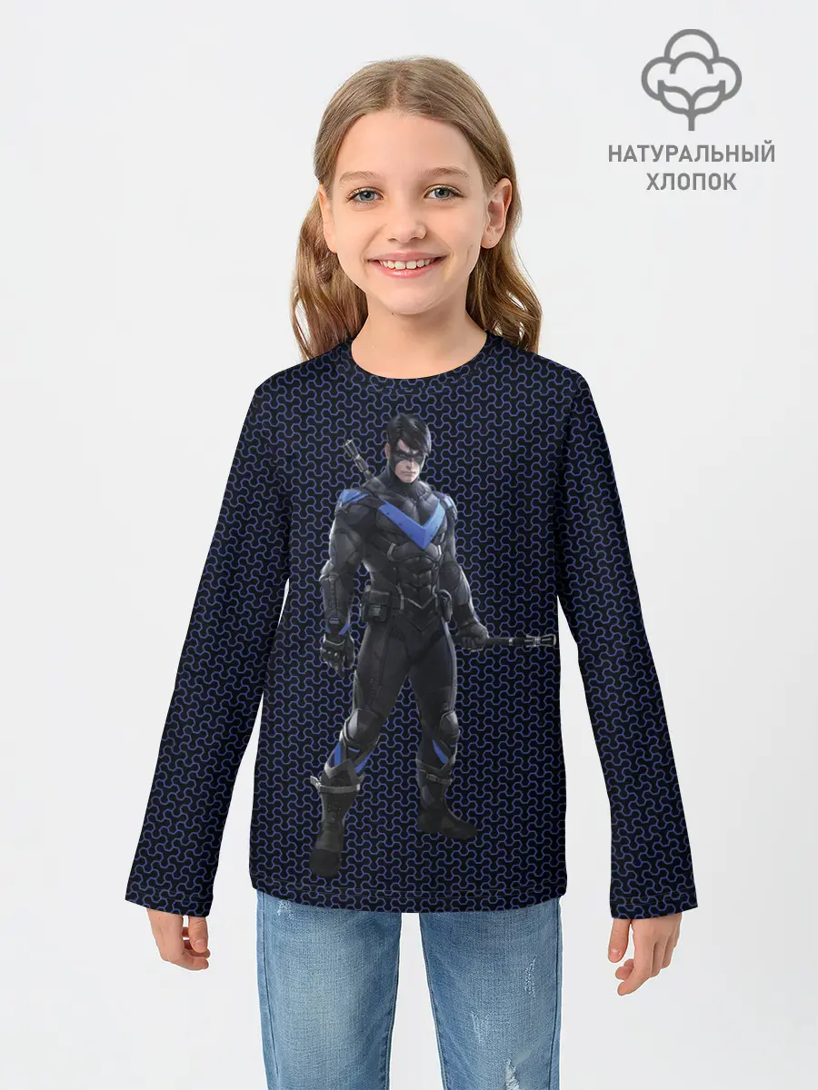Детский лонгслив / Nightwing