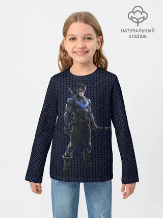 Детский лонгслив / Nightwing