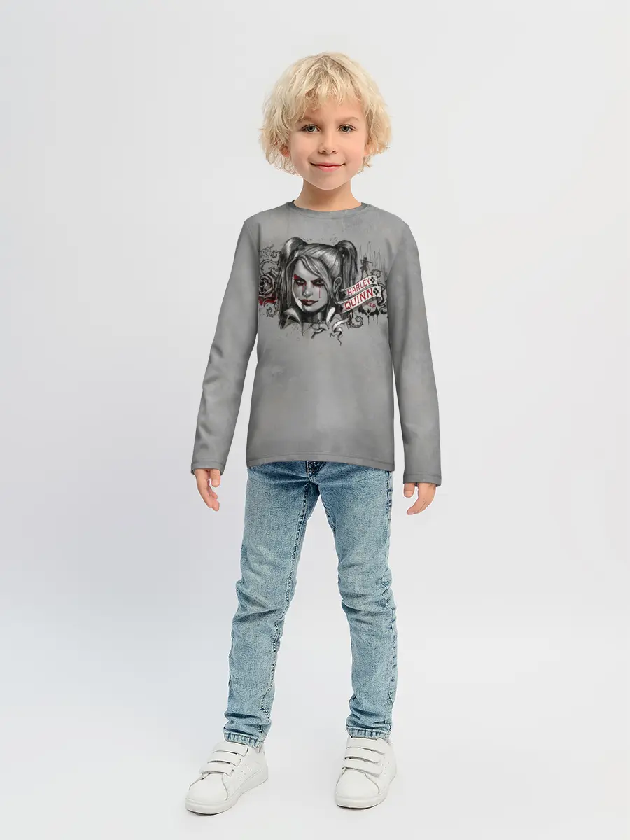 Детский лонгслив / Harley Quinn
