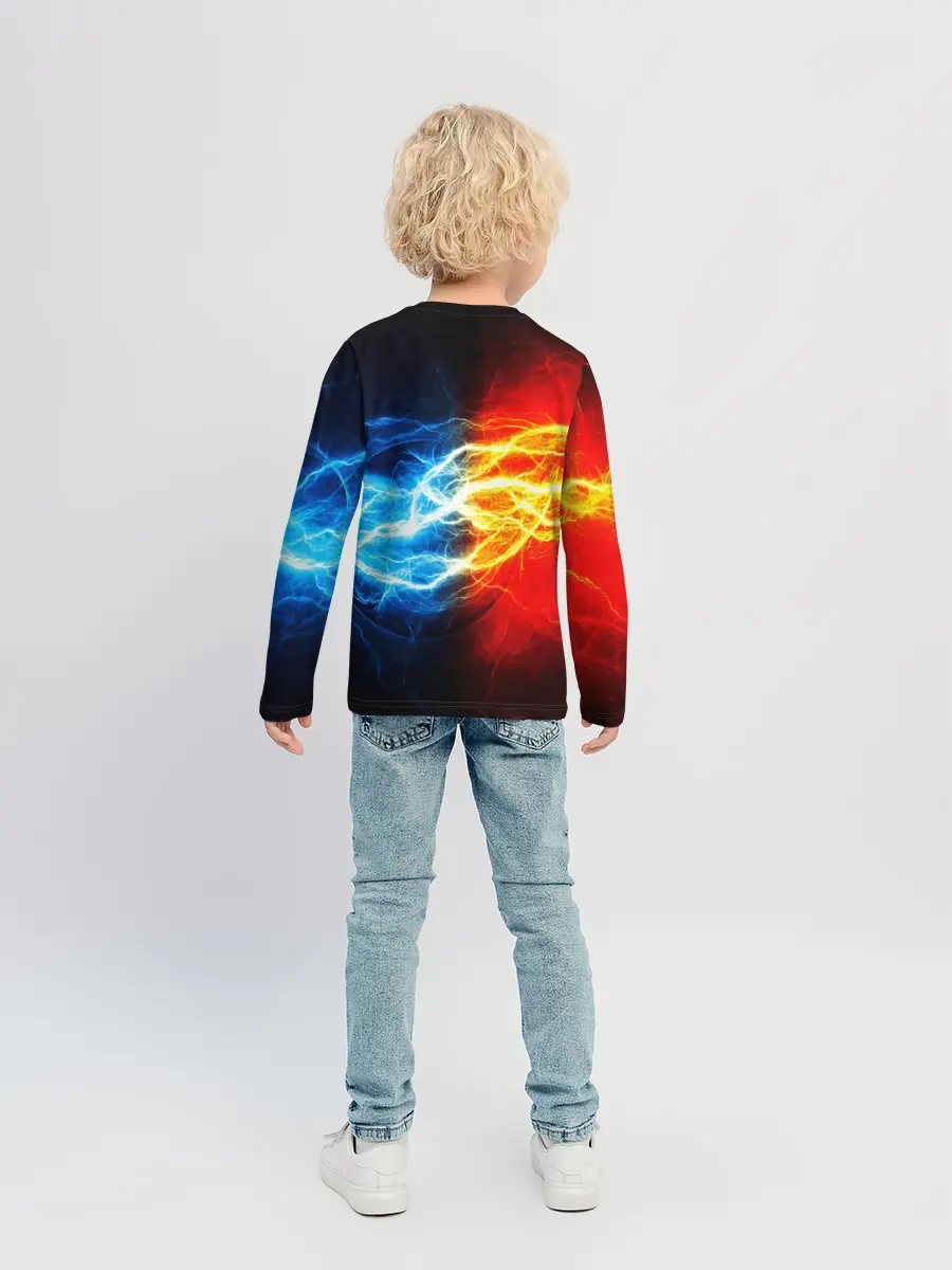 Детский лонгслив / БИТВА МОЛНИЙ