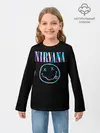 Детский лонгслив / Nirvana