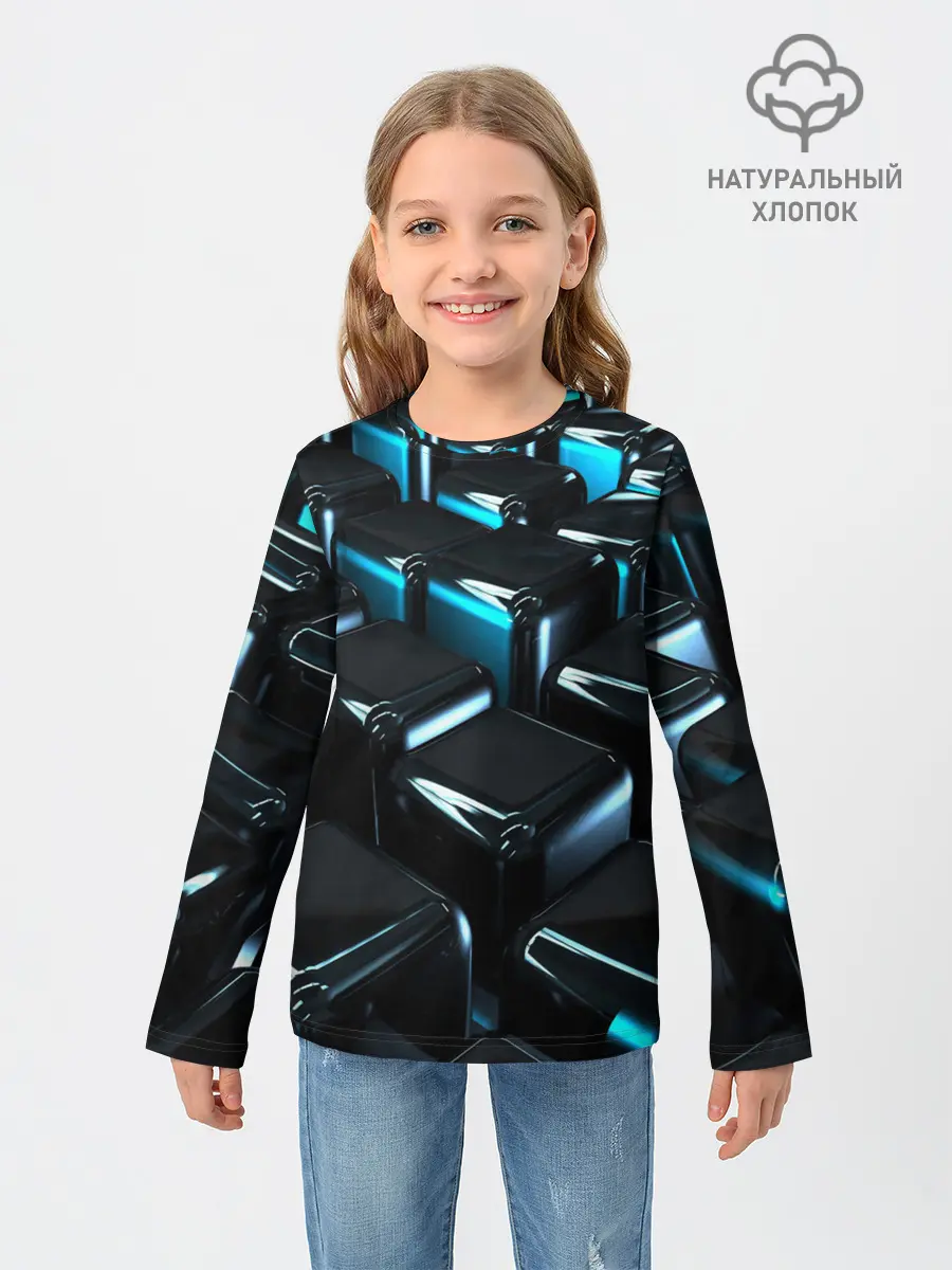 Детский лонгслив / ТЕКСТУРА