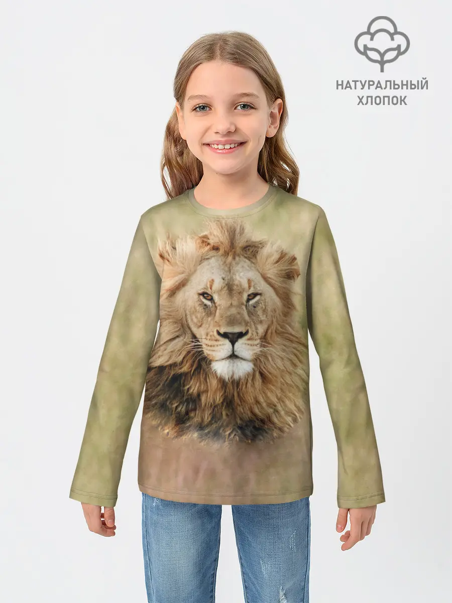 Детский лонгслив / Lion King