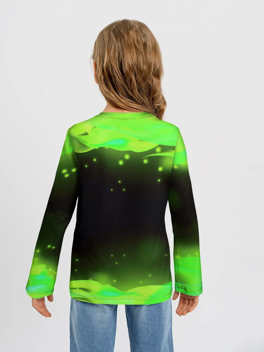 Детский лонгслив / Minecraft 1