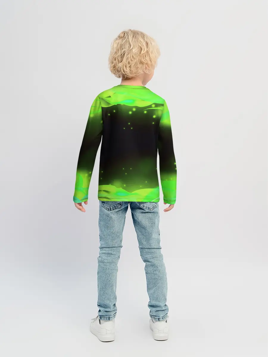 Детский лонгслив / Minecraft 1