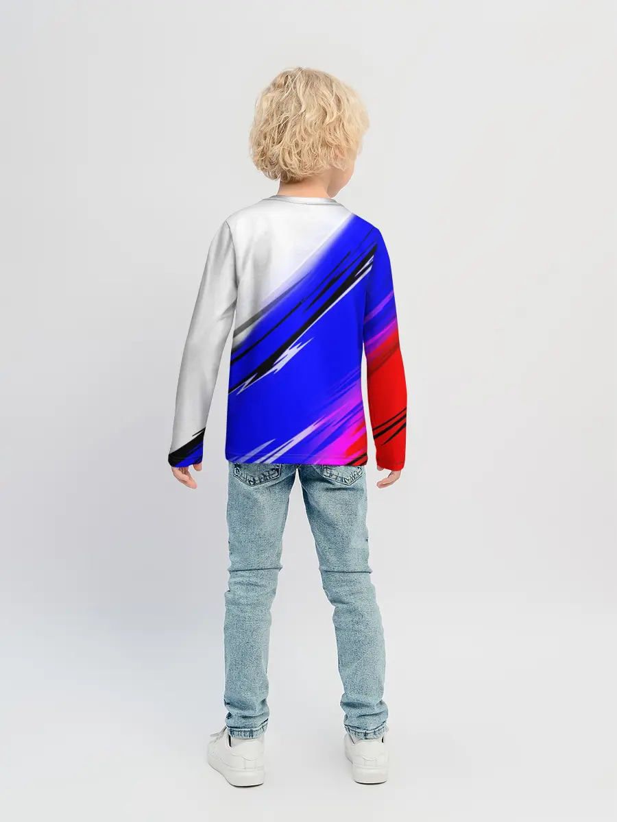 Детский лонгслив / Патриот России