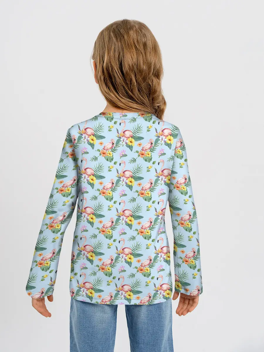 Детский лонгслив / ФЛАМИНГО