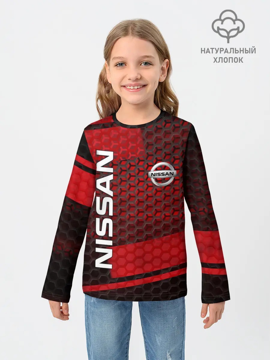 Детский лонгслив / NISSAN