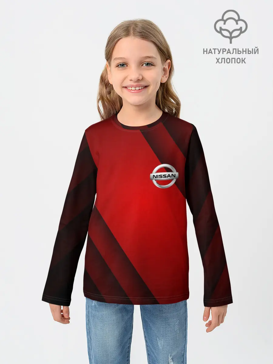 Детский лонгслив / NISSAN