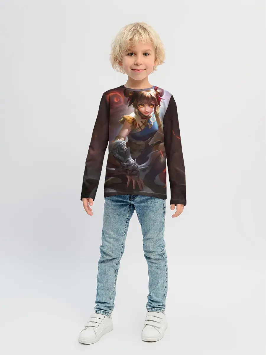 Детский лонгслив / mobile legends