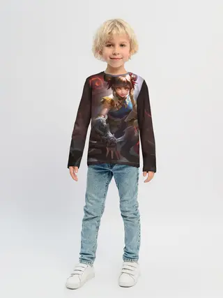 Детский лонгслив / mobile legends